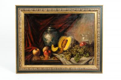 Old Master Gilt Wood Frame Oil Canvas