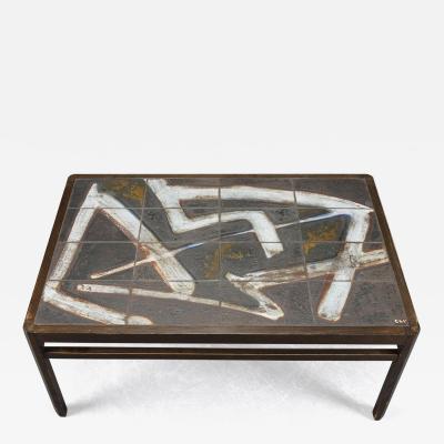 Ole Bjorn Kruger Abstract Tile Coffee Table