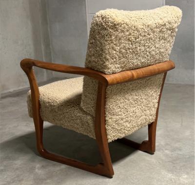 Ole Jacobsen Ole Jacobsen Rare Armchair for C B Hansen Etabl Denmark 1949