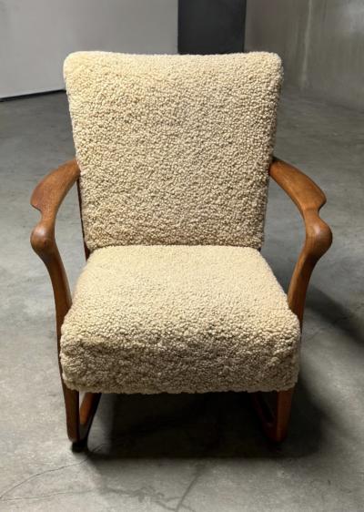 Ole Jacobsen Ole Jacobsen Rare Armchair for C B Hansen Etabl Denmark 1949