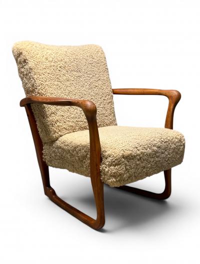 Ole Jacobsen Ole Jacobsen Rare Armchair for C B Hansen Etabl Denmark 1949