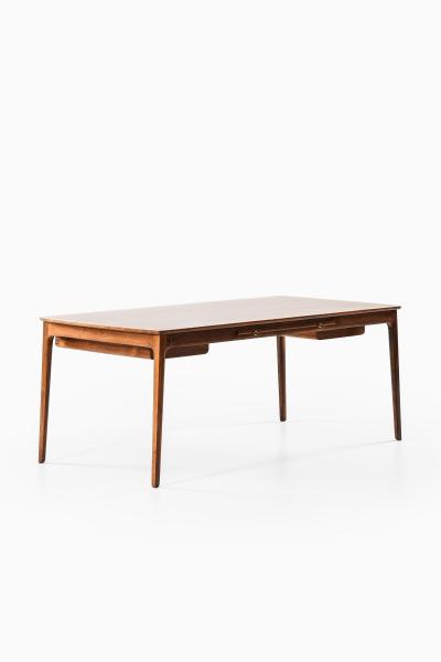 Ole Wanscher Freestanding Desk in Brass and Rosewood by Ole Wanscher 1959