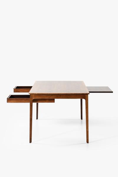 Ole Wanscher Freestanding Desk in Brass and Rosewood by Ole Wanscher 1959