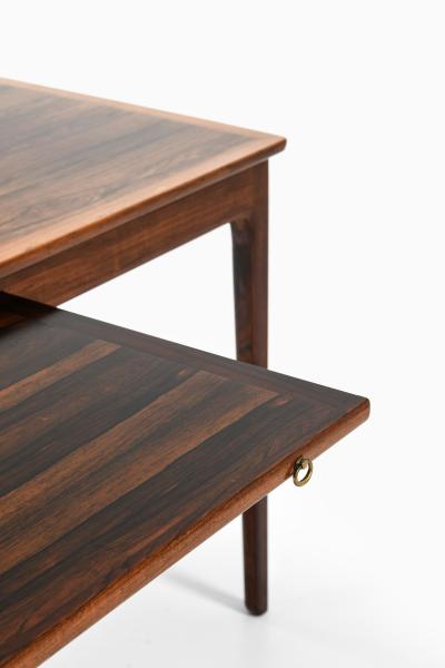 Ole Wanscher Freestanding Desk in Brass and Rosewood by Ole Wanscher 1959