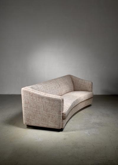 Ole Wanscher Fritz Hansen three seater sofa Denmark 1940s