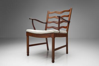 Ole Wanscher Model 1755 Chair by Ole Wanscher for Fritz Hansen Denmark ca 1940s