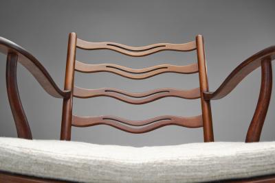 Ole Wanscher Model 1755 Chair by Ole Wanscher for Fritz Hansen Denmark ca 1940s