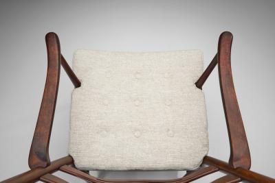 Ole Wanscher Model 1755 Chair by Ole Wanscher for Fritz Hansen Denmark ca 1940s