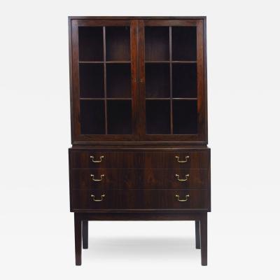 Ole Wanscher Ole Wanscher Danish Rosewood Curio Cabinet