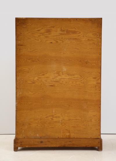 Ole Wanscher Ole Wanscher Elm Wood Tall Bow Front Chest Of Drawers Circa 1950s