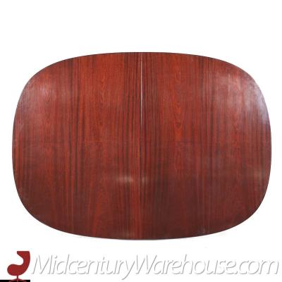 Ole Wanscher Ole Wanscher Mid Century Danish Rosewood Expanding Dining Table with 2 Leaves