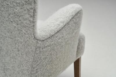 Ole Wanscher Ole Wanscher Model 1673 High Back Chair for Fritz Hansen Denmark 1940s