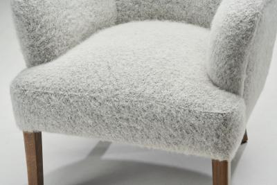 Ole Wanscher Ole Wanscher Model 1673 High Back Chair for Fritz Hansen Denmark 1940s