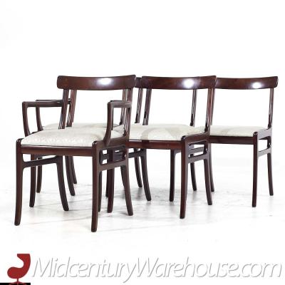 Ole Wanscher Ole Wanscher for PJ Furniture Danish Rosewood Dining Chairs Set of 6