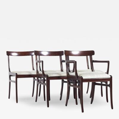 Ole Wanscher Ole Wanscher for PJ Furniture Danish Rosewood Dining Chairs Set of 6