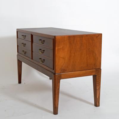 Ole Wanscher Ole Wanscher walnut eight drawer chest 1940 50s