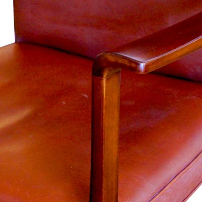 Ole Wanscher Pair of Armchairs by Ole Wanscher