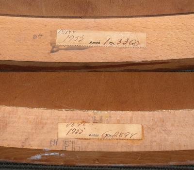 Ole Wanscher Pair of Ole Wanscher Armchairs Model 1755 Fritz Hansen Denmark 1940s