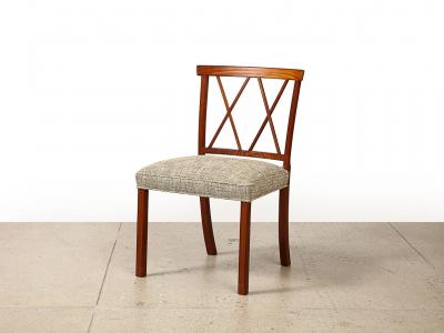 Ole Wanscher Set of 8 Diamond Back Dining Chairs by Ole Wanscher