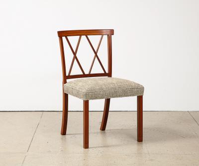 Ole Wanscher Set of 8 Diamond Back Dining Chairs by Ole Wanscher