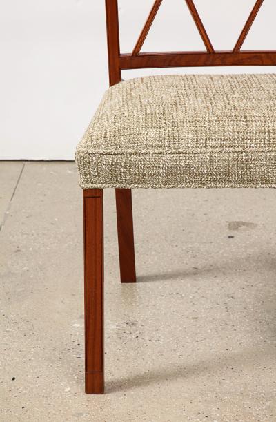 Ole Wanscher Set of 8 Diamond Back Dining Chairs by Ole Wanscher