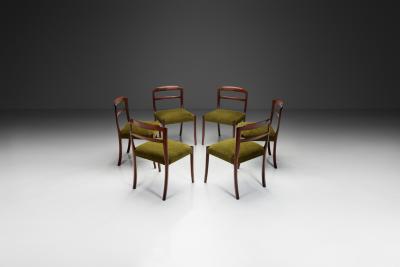 Ole Wanscher Set of Six Ole Wanscher Dining Chairs for CADO Denmark 1960s