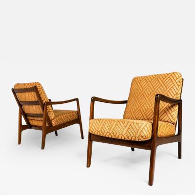 Ole Wanscher Set of Two Model 109 Lounge Chairs by Ole Wanscher for John Stuart