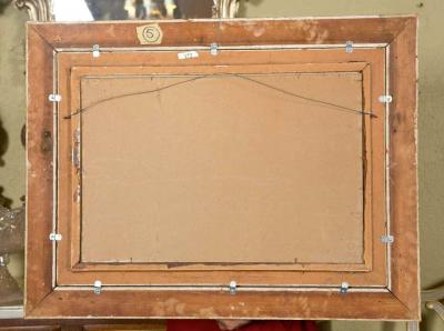 Olive Parker Black Olive Parker Black Signed Oil on Canvas Autumn Landscape Giltwood Gold Frame