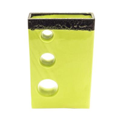 Olive green Studio Ceramic vase