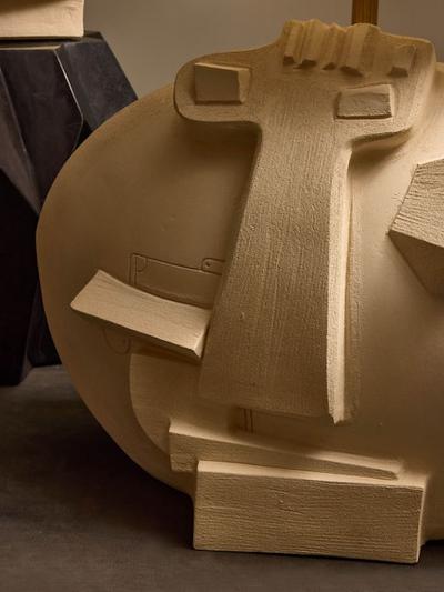 Olivia Cognet Giant Vallauris Table lamps in Ceramic by Olivia Cognet