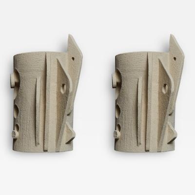Olivia Cognet Sculptural Pair of Wall Sconses by Olivia Cognet