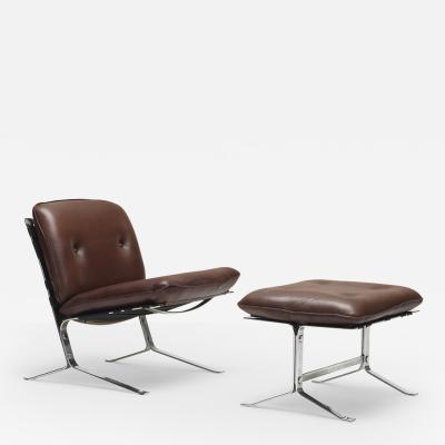 Olivier Mourgue Joker lounge chairs and ottoman