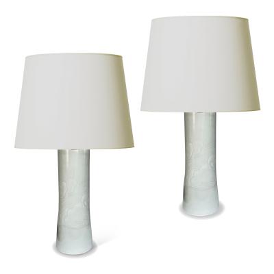 Olle Alberius Mod Pair of Lamps in with Jaunty Cloud Design by Ole Alberius