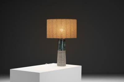 Olle Alberius Model 8303 Stoneware Lamp by Olle Arberius Sweden 2nd Half of the 20th C