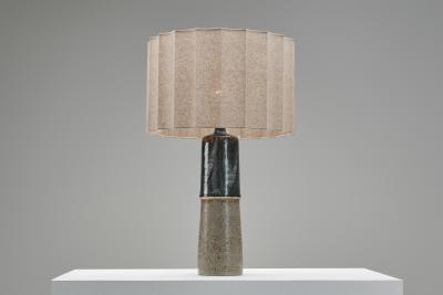 Olle Alberius Model 8303 Stoneware Lamp by Olle Arberius Sweden 2nd Half of the 20th C