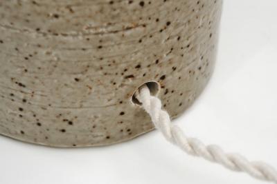 Olle Alberius Model 8303 Stoneware Lamp by Olle Arberius Sweden 2nd Half of the 20th C