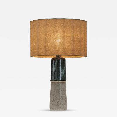 Olle Alberius Model 8303 Stoneware Lamp by Olle Arberius Sweden 2nd Half of the 20th C