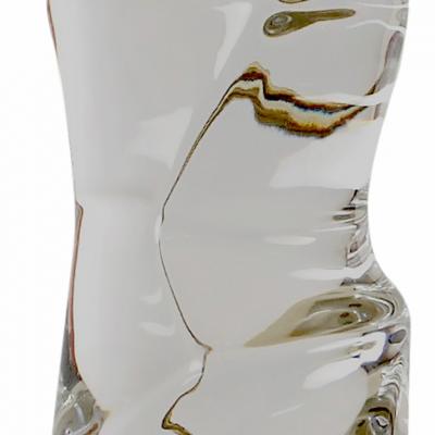 Olle Alberius Pair of Organically Modeled Table Lamps in Glass by Olle Alberius