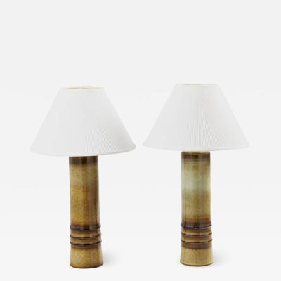 Olle Alberius Pair of Table Lamps by Olle Alberius