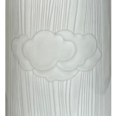 Olle Alberius Pair of Table Lamps with Jaunty Cloud Design by Olle Alberius