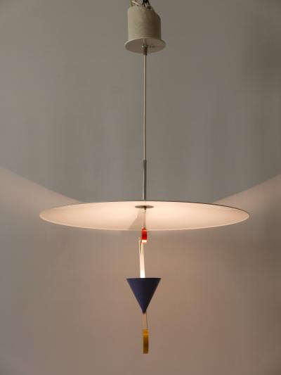 Olle Andersson Amazing Postmodern Pendant Lamps Halo There by Olle Andersson for Borens 1982
