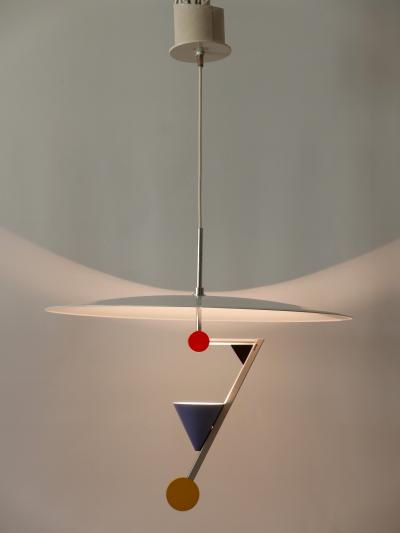 Olle Andersson Amazing Postmodern Pendant Lamps Halo There by Olle Andersson for Borens 1982