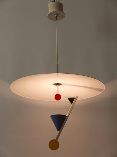 Olle Andersson Amazing Postmodern Pendant Lamps Halo There by Olle Andersson for Borens 1982