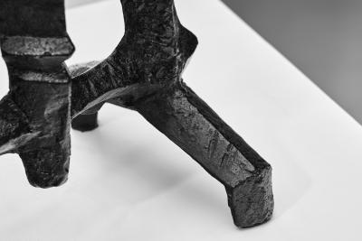 Olle Hermansson Olle Hermansson Cast Iron Sculpture for Husqvarna Sweden ca 1960s