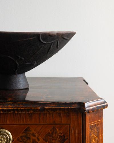 Olof Hult 20th c Cast Iron Urn by Olof Hult