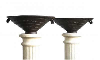 Olof Hult A pair of Shell Urns designed by Olof Hult