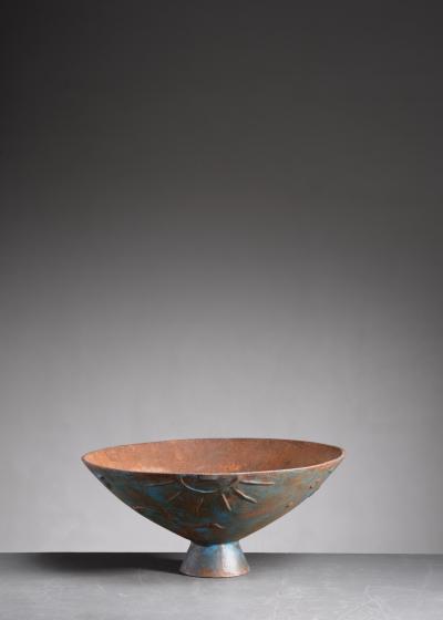 Olof Hult Olof Hult Mikrokosmos cast iron garden urn