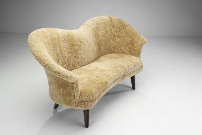 Olof Ottelin Duetto Sofa for Kervo Snickerifabrik Stockmann Finland 1950s