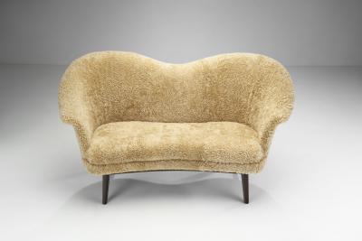 Olof Ottelin Duetto Sofa for Kervo Snickerifabrik Stockmann Finland 1950s