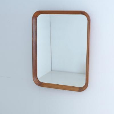 Olof Ottelin Olof Ottelin Teak Frame Mirror Keravan Puusep ntehdas for Stockmann 1960s